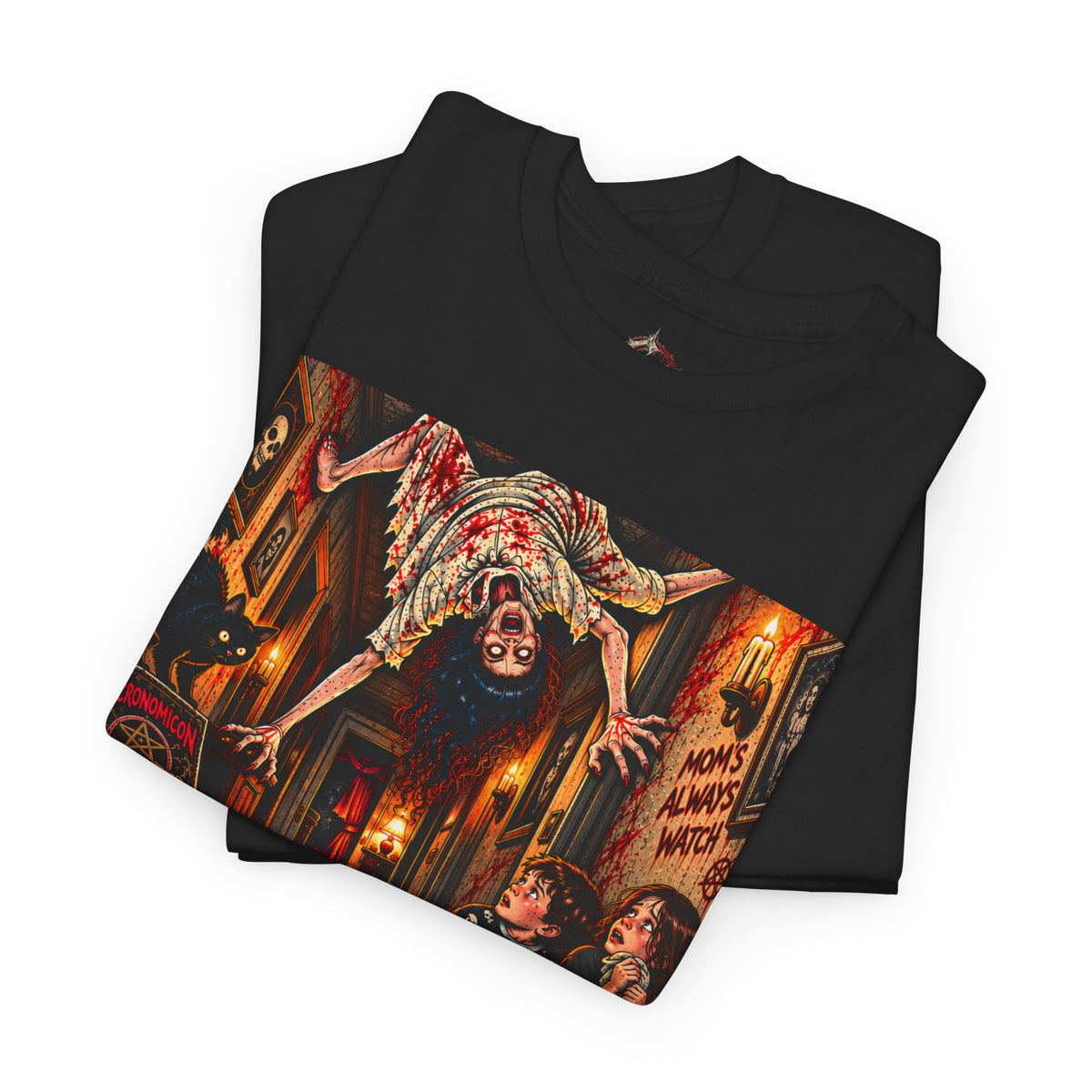 Mom Does the Spider Walk Horror Shirt | Funny Possessed Mom Halloween Tee | Grind & Thread Co.
