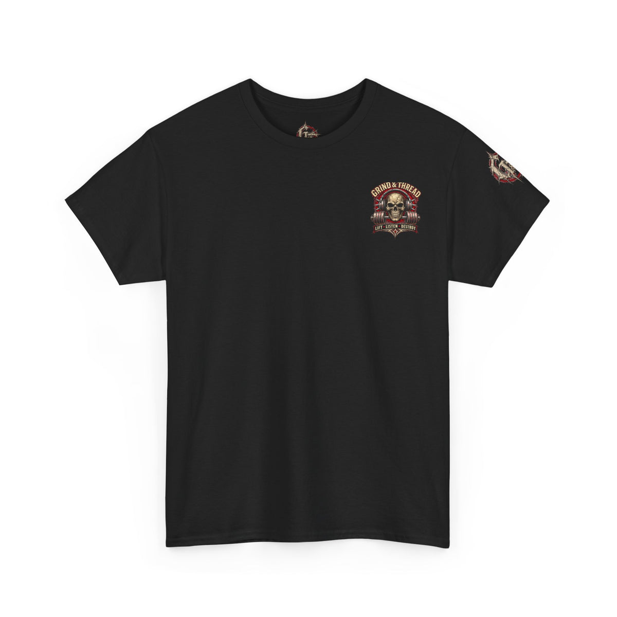 Just Battling My Demons Shirt | Mental Health Gym Tee | Gothic Workout Shirt | Dark Alternative Graphic Tee | Grind & Thread Co.